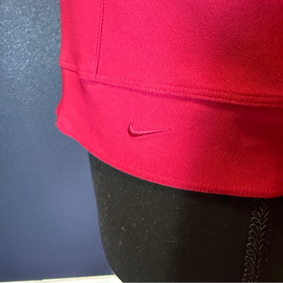 Nike Raspberry Red Dri-Fit Zip-Up Track Jacket | Size Small - Picture 5 of 9